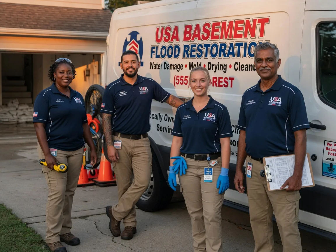 Basement Flood Cleanup company in Hurley, SD